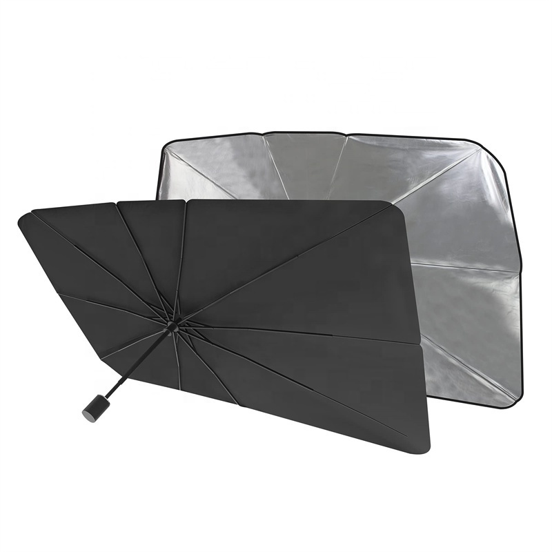 windshield car sunshade umbrella-style front glass car sunshade umbrella car front window