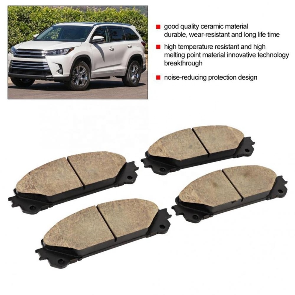 Whosale price Auto brakes ceramic pads front brake pad for Japanese car