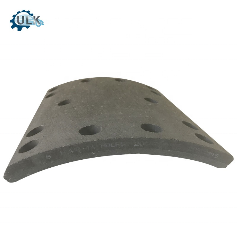 ULK Factory Supplier Lower Price Truck Brake Lining Non Asbestos   Brake Lining