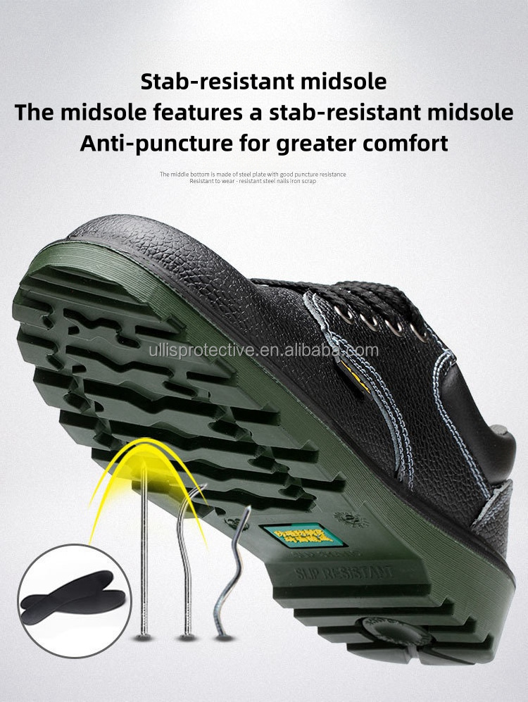 Men's insulated 6KV anti-smash anti-puncture steel head non-slip breathable comfortable safety work shoes labor insurance shoes