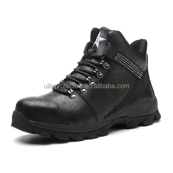 High quality wear-resistant sports work industrial summer sports waterproof steel toe safety shoes men's work safety boots