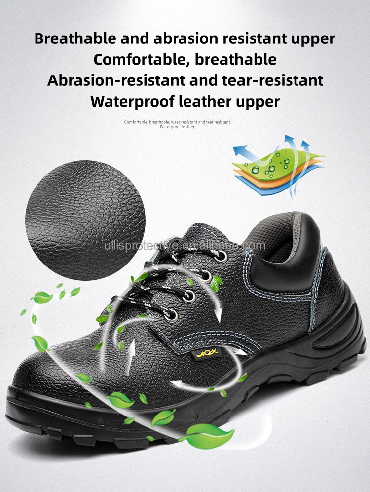 Men's insulated 6KV anti-smash anti-puncture steel head non-slip breathable comfortable safety work shoes labor insurance shoes