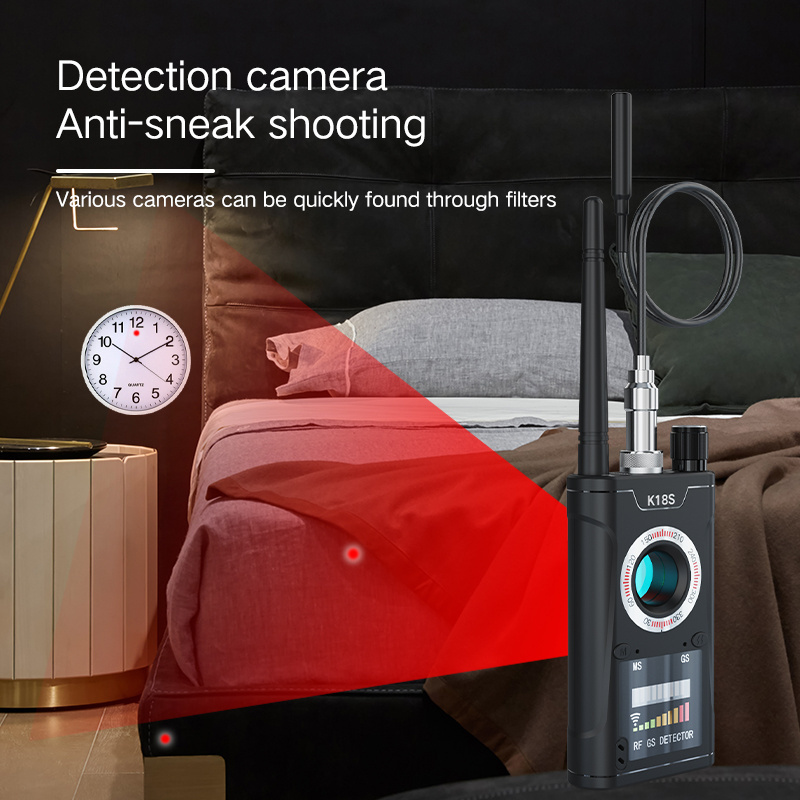 Anti-candid Photography Signal Detection  K18S Car Detector Home Detector Radio Scanner Camera