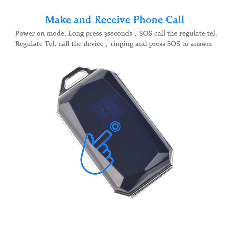 Voice-activated Callback Smart Personal GPS Tracker Real Time Tracker GPS Locator Vibration Alarm Free APP 365GPS