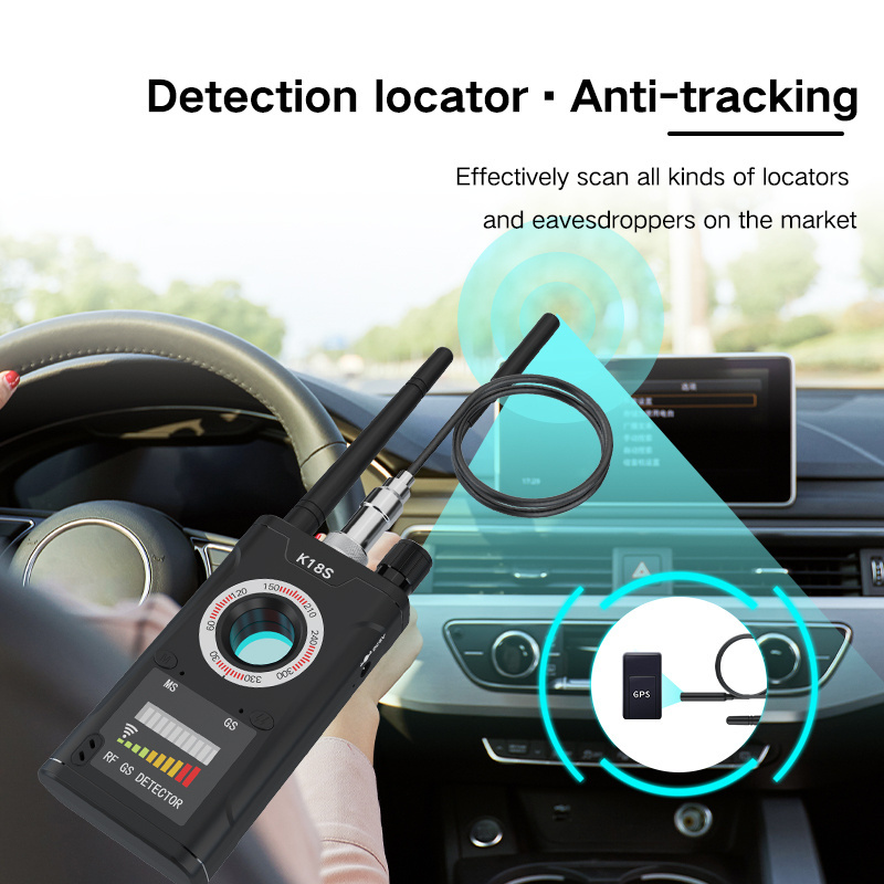 Anti-candid Photography Signal Detection  K18S Car Detector Home Detector Radio Scanner Camera