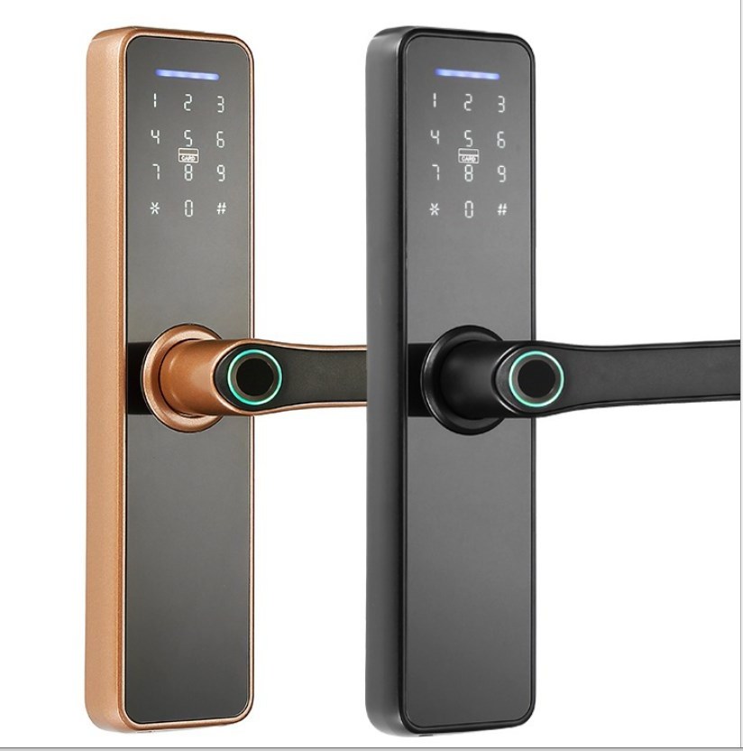 ttlock app digital small smart door lock fingerprint electronic keyless door lock