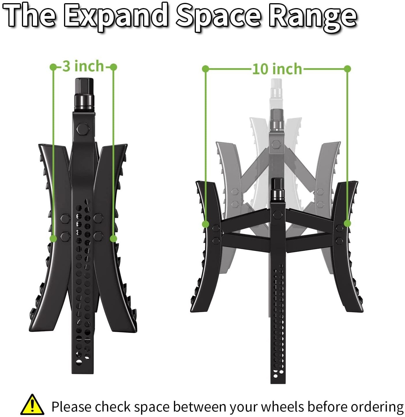 RV Anti-Move Tire Wheel Chock, Camper Wheel Chock X Shaped RV Chocks Stabilizer for Travel Trailer