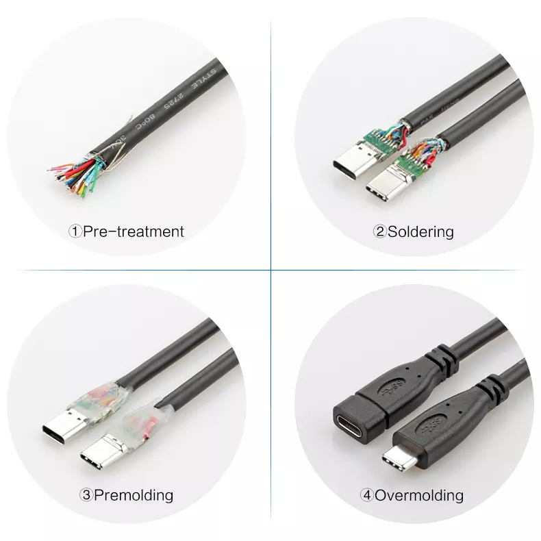 ULT-unite USB 3.1 Type-C Male to Female Extension Cable 100W Charging Data Sync USB Type C Extension Cable