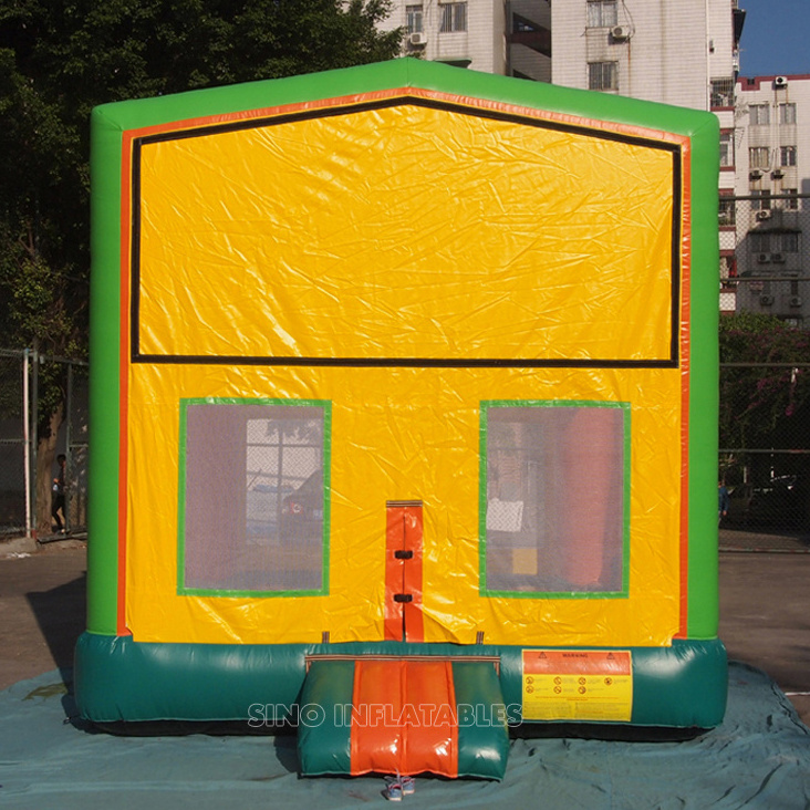 13x13 kids module inflatable bounce house with various theme panel made of lead free material from Sino Inflatables