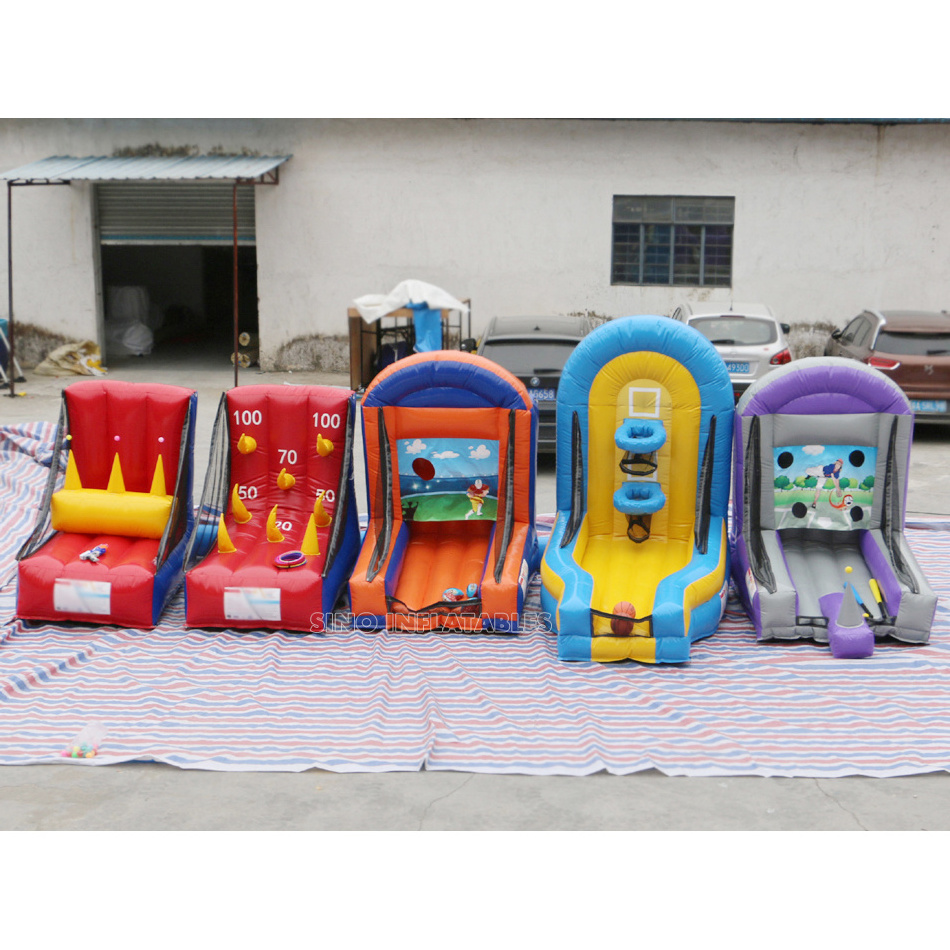 5in1 indoor or outdoor blow up party inflatable carnival games for children and adults team building or event fun