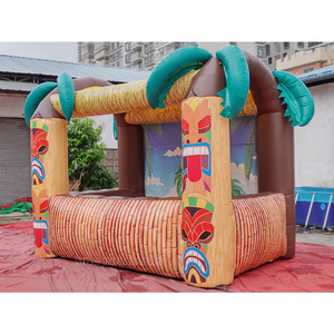 10' Portable inflatable Tiki hut bar for summer beach used from China inflatable manufacturer