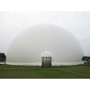 30m Dia. giant dome inflatable planetarium projection tent with water bags on the bottom from Sino inflatables factory