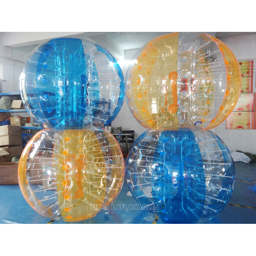 Kids N adults TPU inflatable bubble soccer ball with quality harness from Sino Inflatables