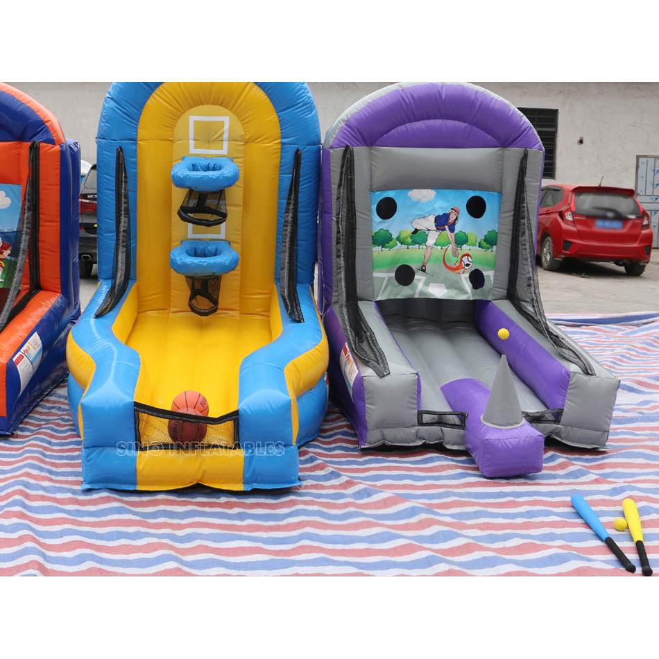 5in1 indoor or outdoor blow up party inflatable carnival games for children and adults team building or event fun