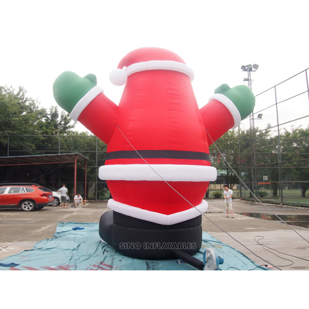 Custom made giant inflatable santa claus for Christmas promotions from China inflatables factory