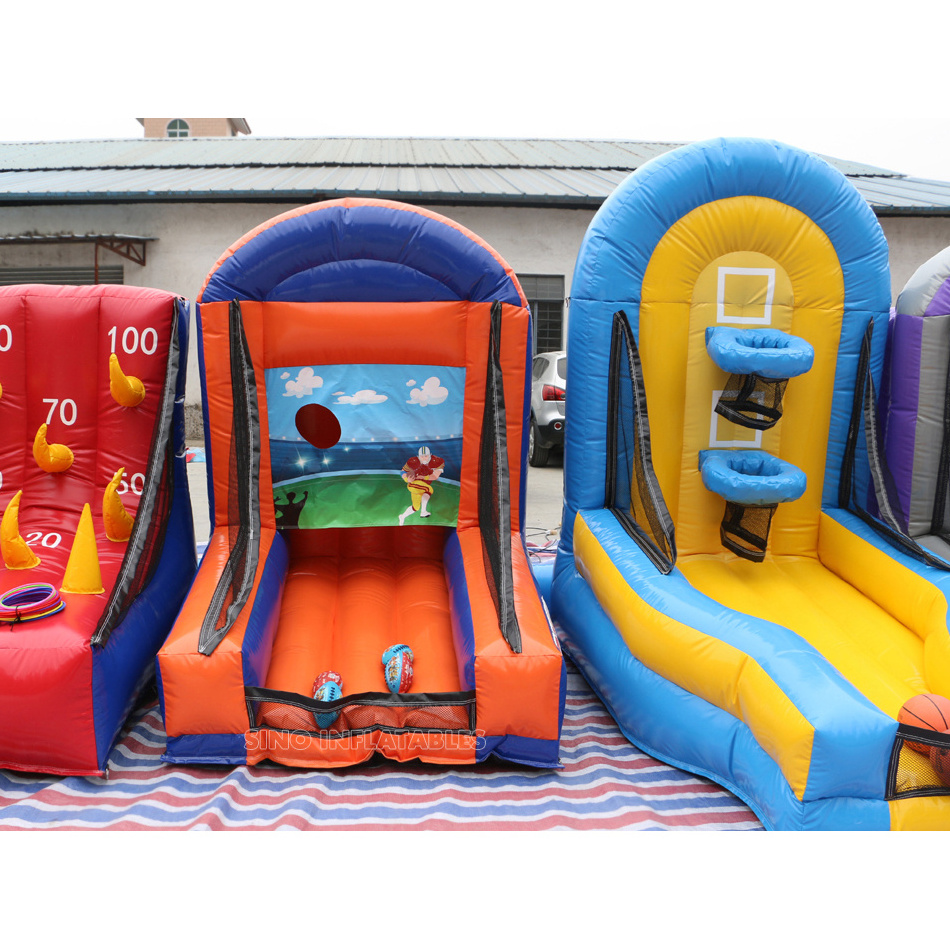 5in1 indoor or outdoor blow up party inflatable carnival games for children and adults team building or event fun