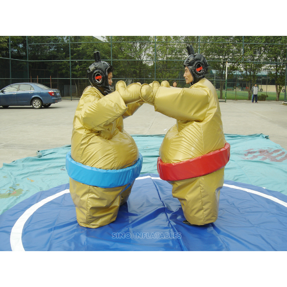 Kids N adults inflatable sumo wrestling suits made in China Sino Inflatables factory