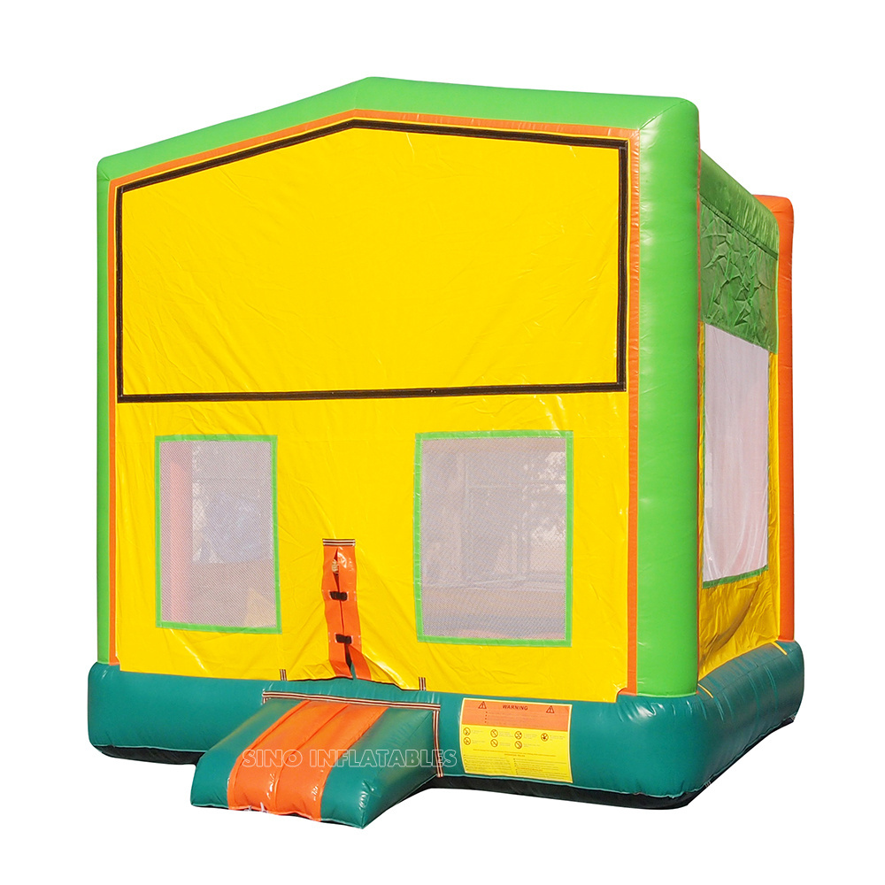 13x13 kids module inflatable bounce house with various theme panel made of lead free material from Sino Inflatables