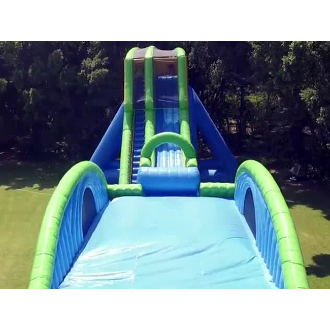 12 meters high giant inflatable dropkick water slide for adults made of heavy duty material from Sino Inflatables factory