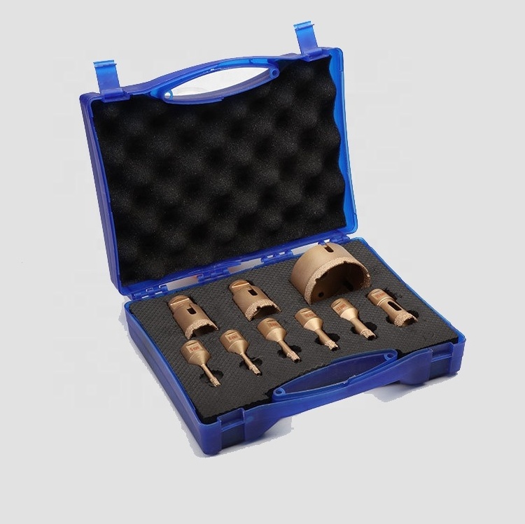 Vacuum Brazed M14 Diamond Tools Cutting Bit Tile Hole Saw Diamond Core Drill Bit Set