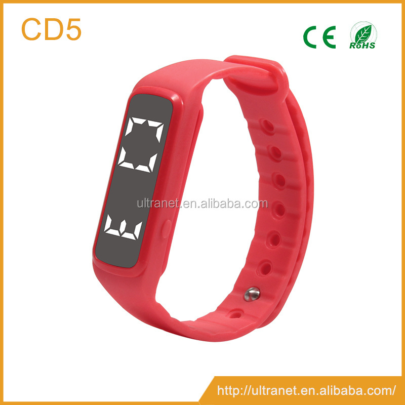 CD5 fitness activity tracker mens sport wrist watch smart watch silicone pedometer