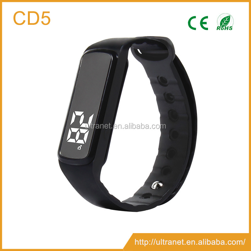 CD5 fitness activity tracker mens sport wrist watch smart watch silicone pedometer