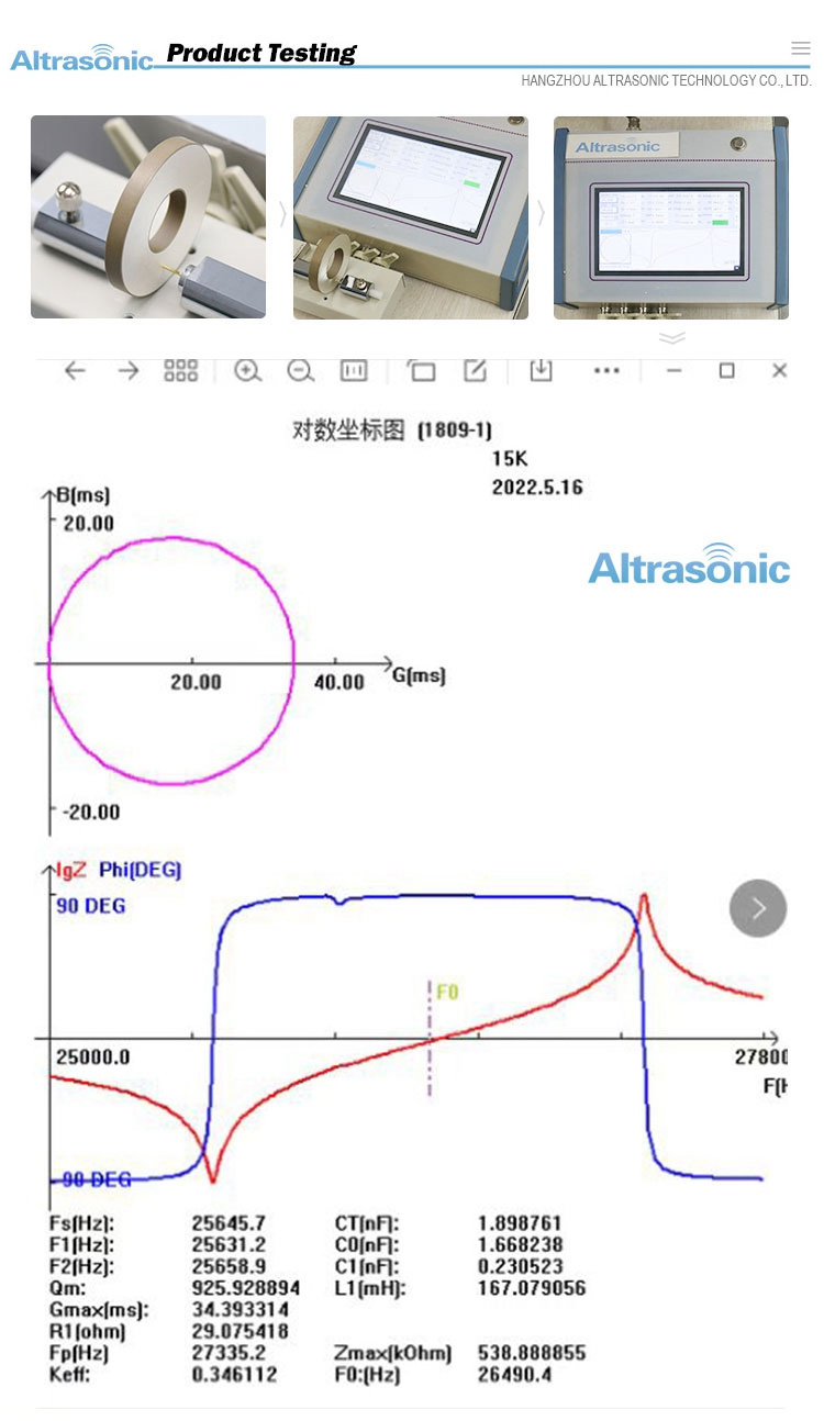 High Performance Sale Custom High Quality Different Size Specification Ceramic Piezoelectric Crystals Piezoceramic