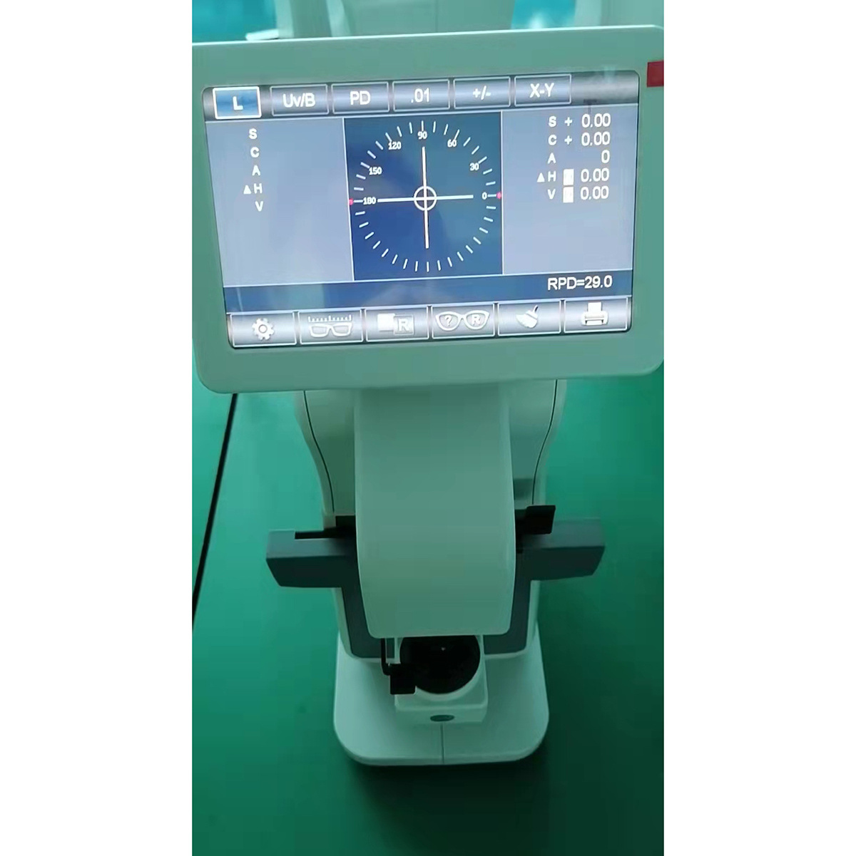 Light weight auto lensometer JD26A touch screen Lensometer Digital Auto Lensmeter