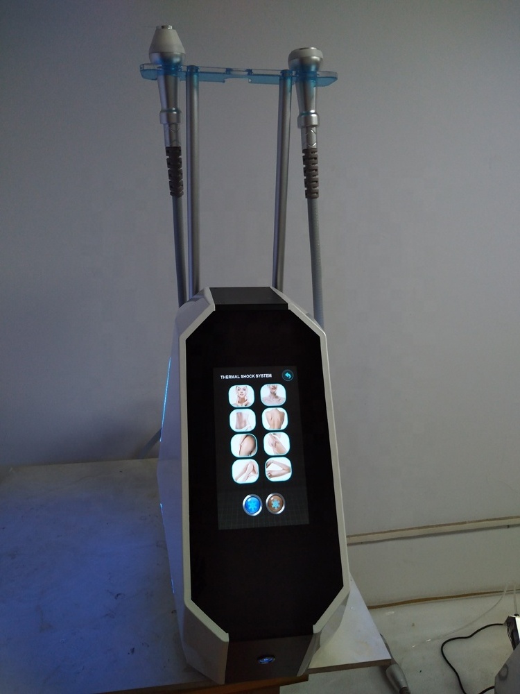 Thermal shock cryoskin fat reduction machine for face and body