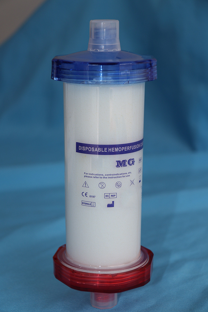 Disposable Hemoperfusion Cartridge, hemoditoxifier, medical consumables for sale (MSLGL08)