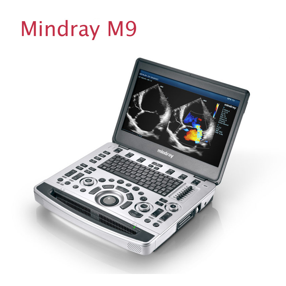 Mindray M9 better than Mindray M7 4D ultrasound machine/ cardiac inspection primary choice doppler ultrasound machine