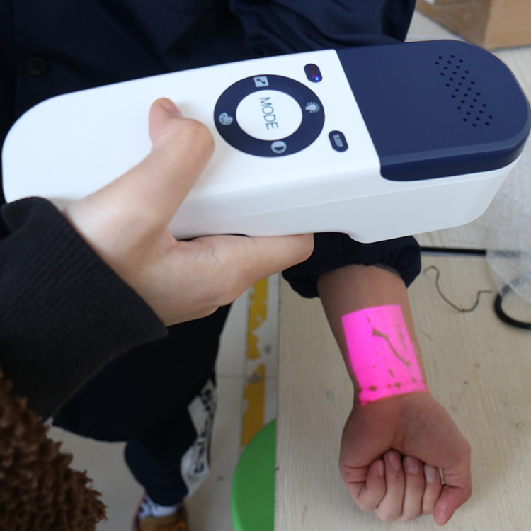 Medical Handheld Infrared Vein Finder Machine Finger Vascular Detector Illuminator Portable Vein Finder