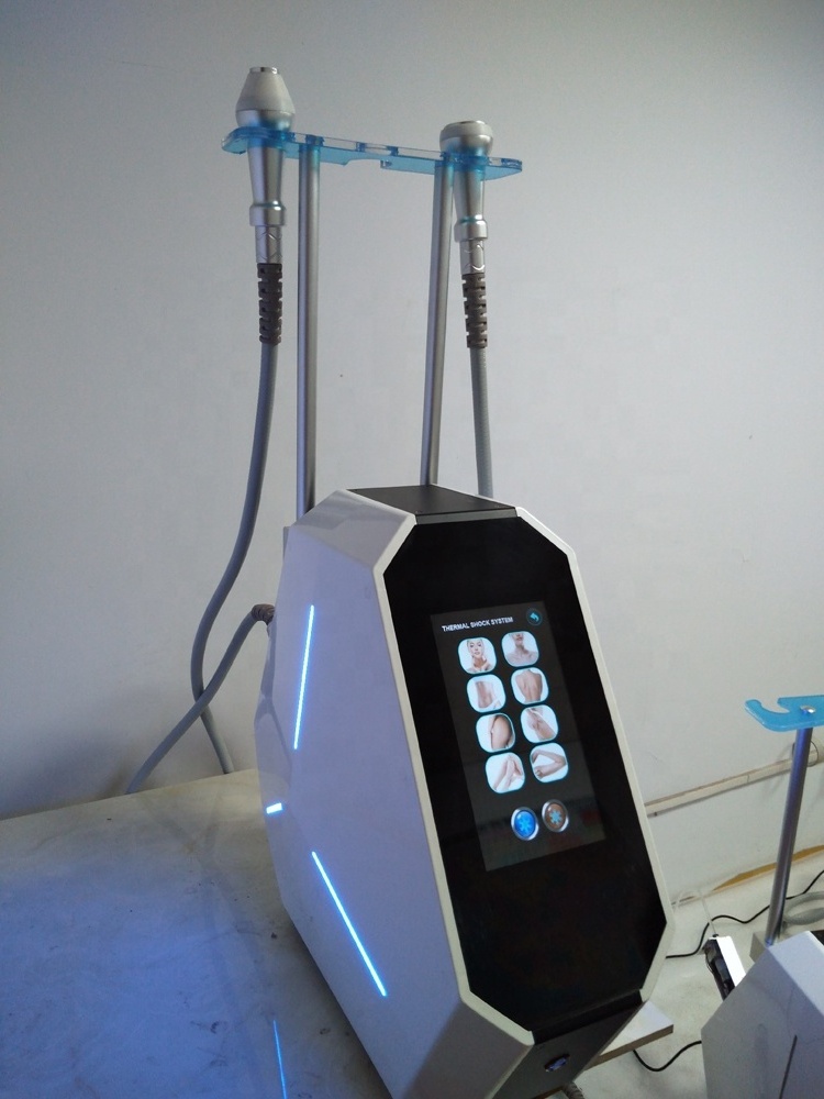 Thermal shock cryoskin fat reduction machine for face and body