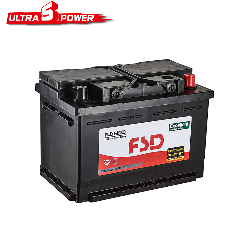 Wholesale Dry Charged Car Battery N55 60AH