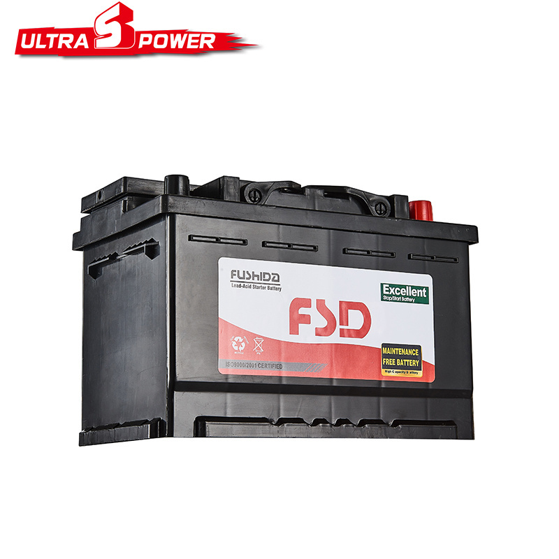 Wholesale Dry Charged Car Battery N55 60AH