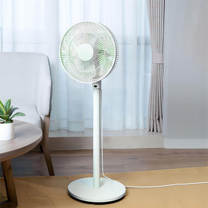 Factory Direct Sales Desktop Voice Control Electric Fan Can Add Perfume DC Stand Fan