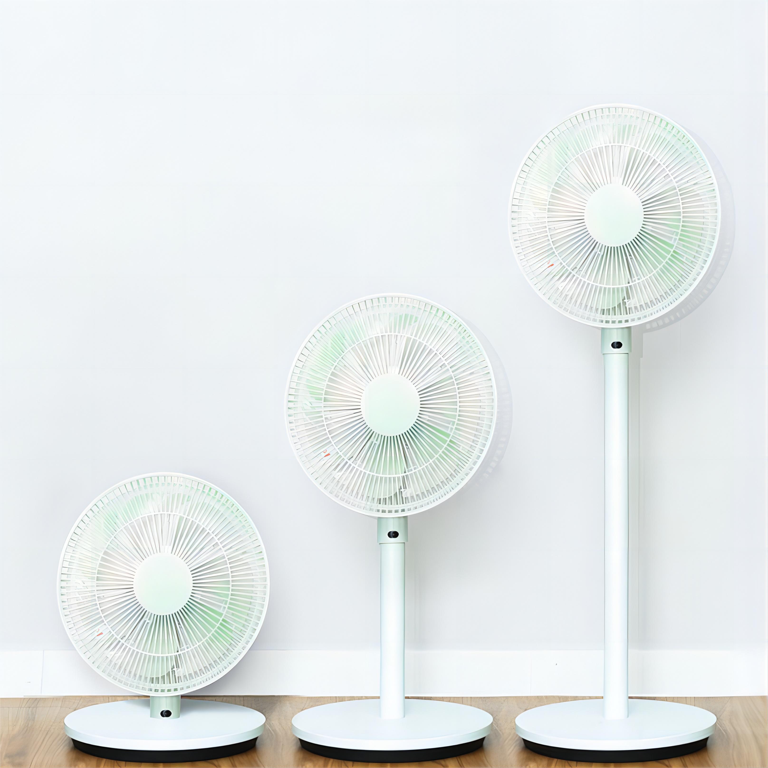 Factory Direct Sales Desktop Voice Control Electric Fan Can Add Perfume DC Stand Fan