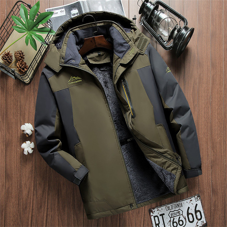 Customized  Plus Size  Overcoat Men'S Mountaineering Jacket waterproof sports winter jacket outdoor jacket