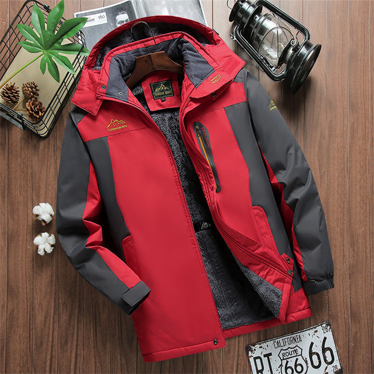 Customized  Plus Size  Overcoat Men'S Mountaineering Jacket waterproof sports winter jacket outdoor jacket