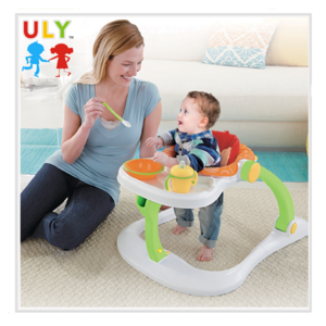 Children Educational Multifunctional Push Car 4 In 1 plastic Learning Baby jumper Walker With Music