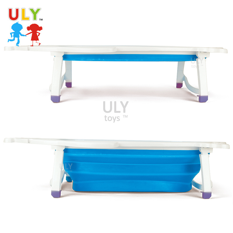 High Quality Folding Baby Bathtub Portable Plastic Baby Bath Tub For Kids Infant Foldable Collapsible Bathtub For Children