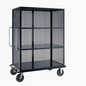 Dirty Linen Service Trolley/Hotel Housekeeping Laundry Linen Storage Cart/Hospital Dressing Trolley