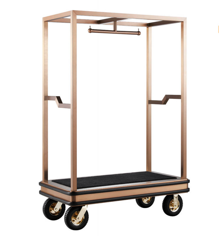 2022 New design hotel luggage cart for 5 star hotel