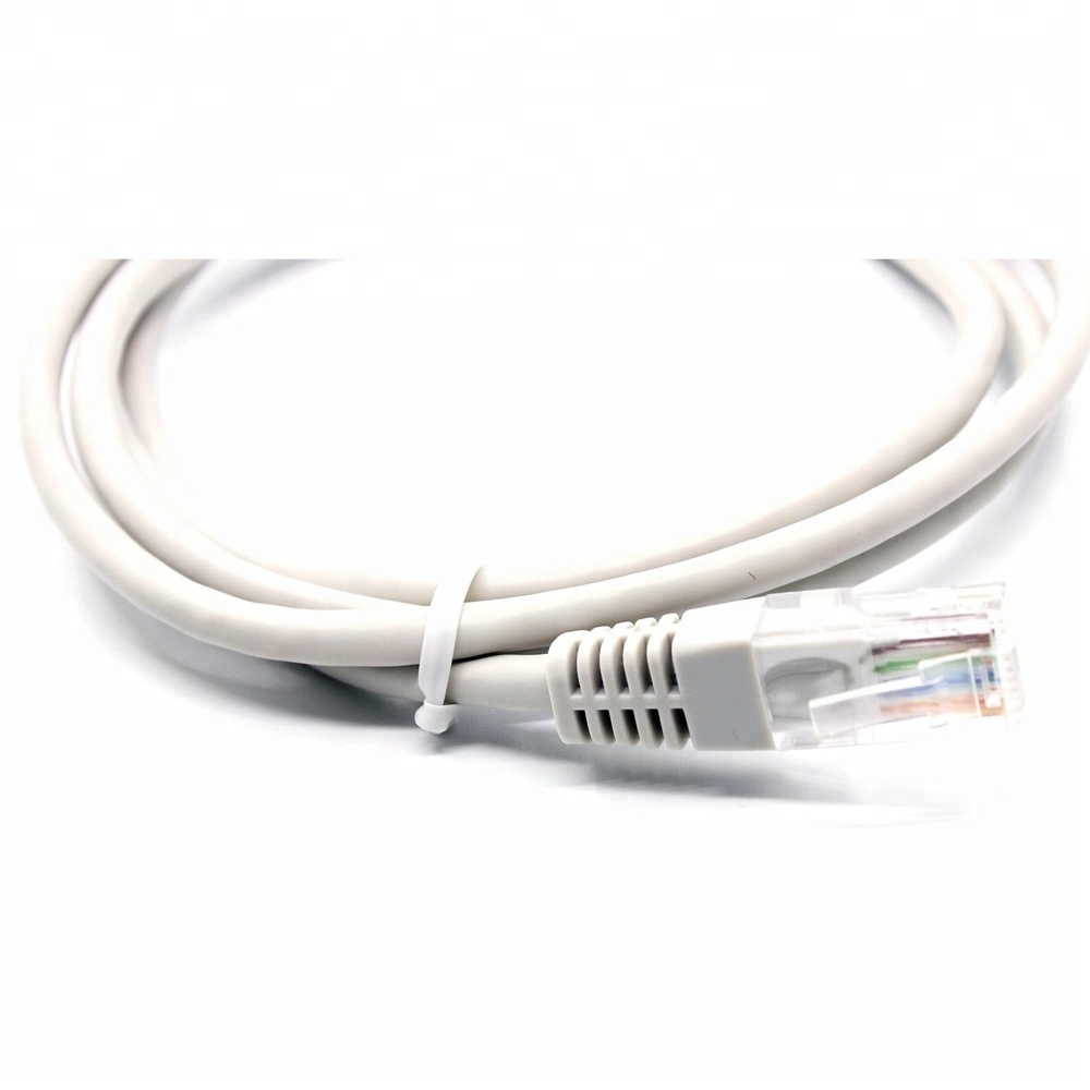 Molded RJ45 Gigabit Booted Patch Cable Cat6 Network Cable  UTP - 5.5m