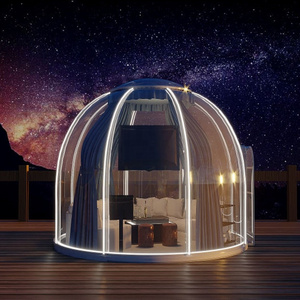 SH04 5m Diameter Outdoor Clear Plastic Bubble House Dome Tent transparent igloo tent prefab dome house