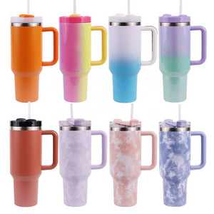 40oz thermal tumbler Reusable Vacuum Insulated Travel Stainless Steel Coffee Cup Mugs With Lid