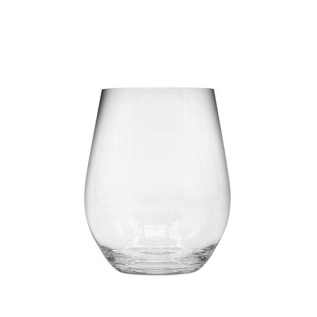 Shatterproof 100% Tritan Stemless Dishwasher safe Plastic Wine Glasses