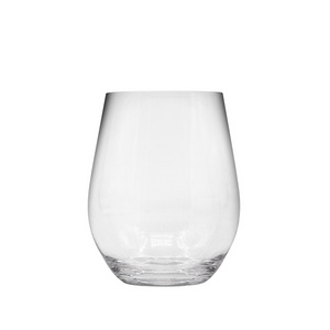 Shatterproof 100% Tritan Stemless Dishwasher safe Plastic Wine Glasses