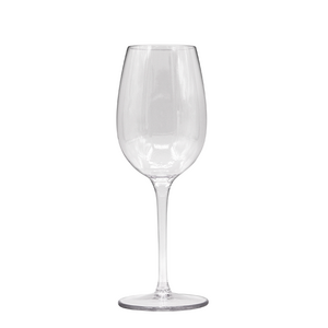 18oz High Quality Customized Reusable Black Glass Bpa Free PP Wedding Plastic Wine Glasses