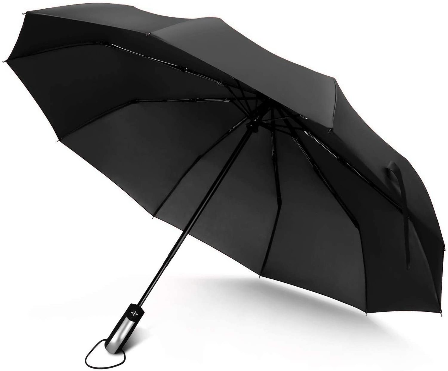 Automatic Compact Umbrellas for Men/Women  Operation 10 Ribs Reinforced Windproof Umbrella